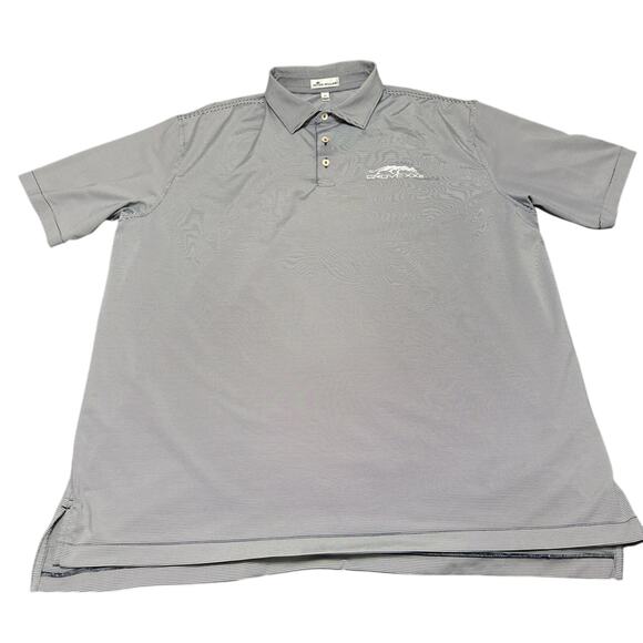 Grove XXIII ~ Peter Millar Jubilee Performance Jersey Polo ~ Golf Shirt Men’s XL